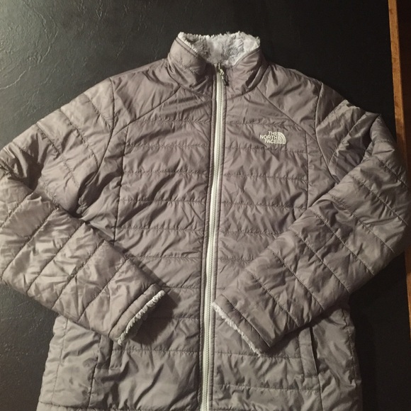 The North Face Reversible Grey Jacket - Picture 1 of 7
